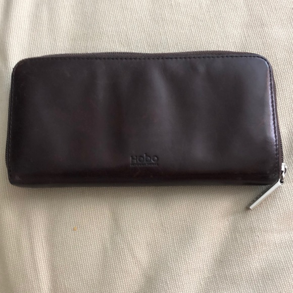 HOBO International Zip Around Wallet Brown Max Large - Picture 7 of 12